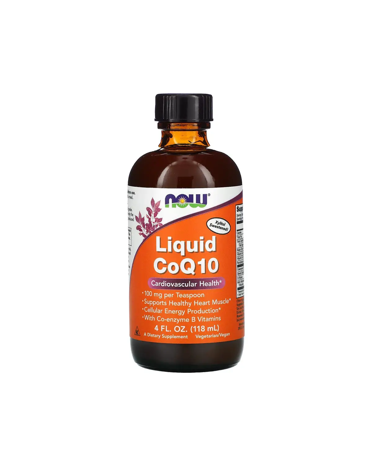 Коэнзим Q10 жидкий 100 мг - 118 мл Now Foods 20300986