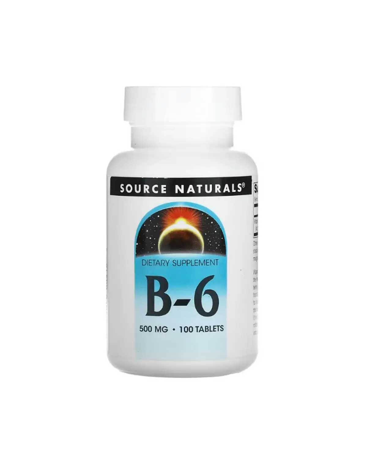 Витамин В6 500 мг - 100 таб Source Naturals 20301177