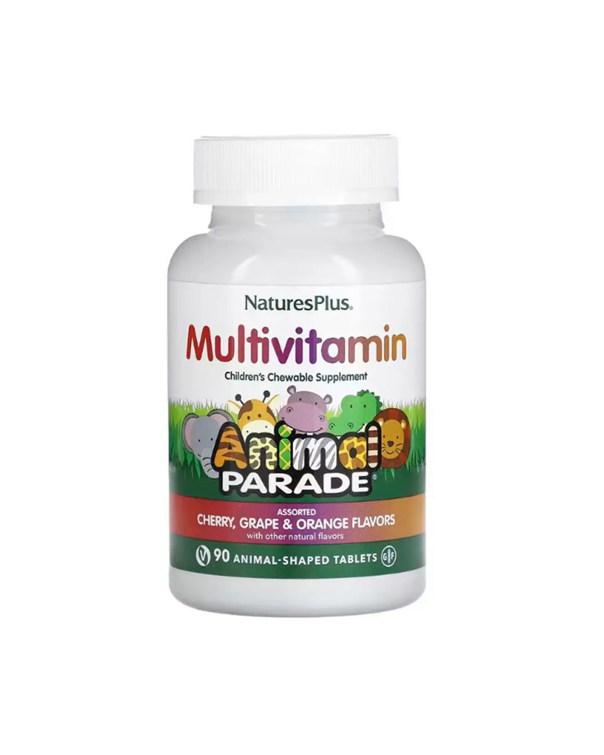 Мультивитамины для детей вкус ассорти - 90 жев таб Nature's Plus 20301248