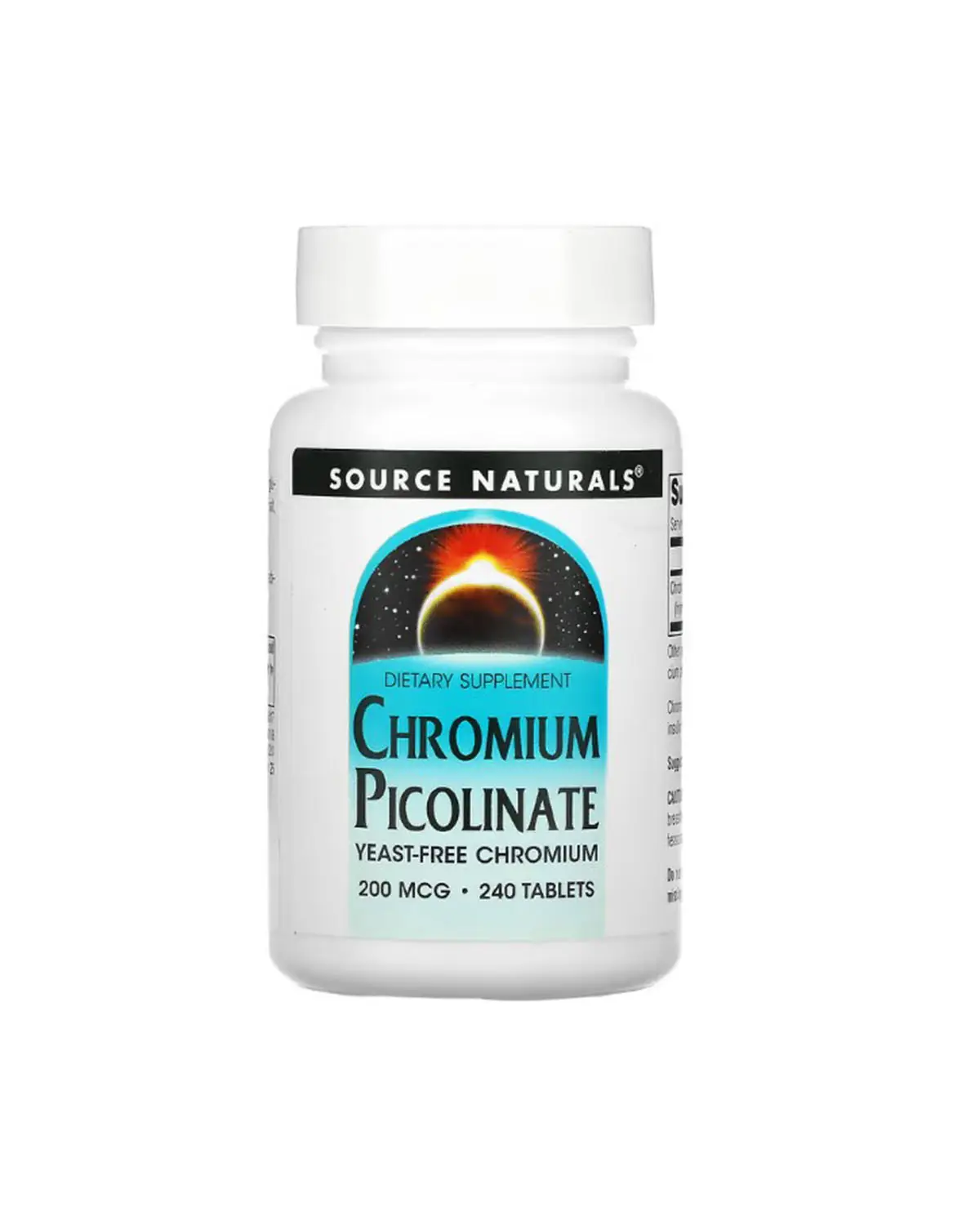 Хром пиколинат 200 мкг - 240 таб Source Naturals 20301362