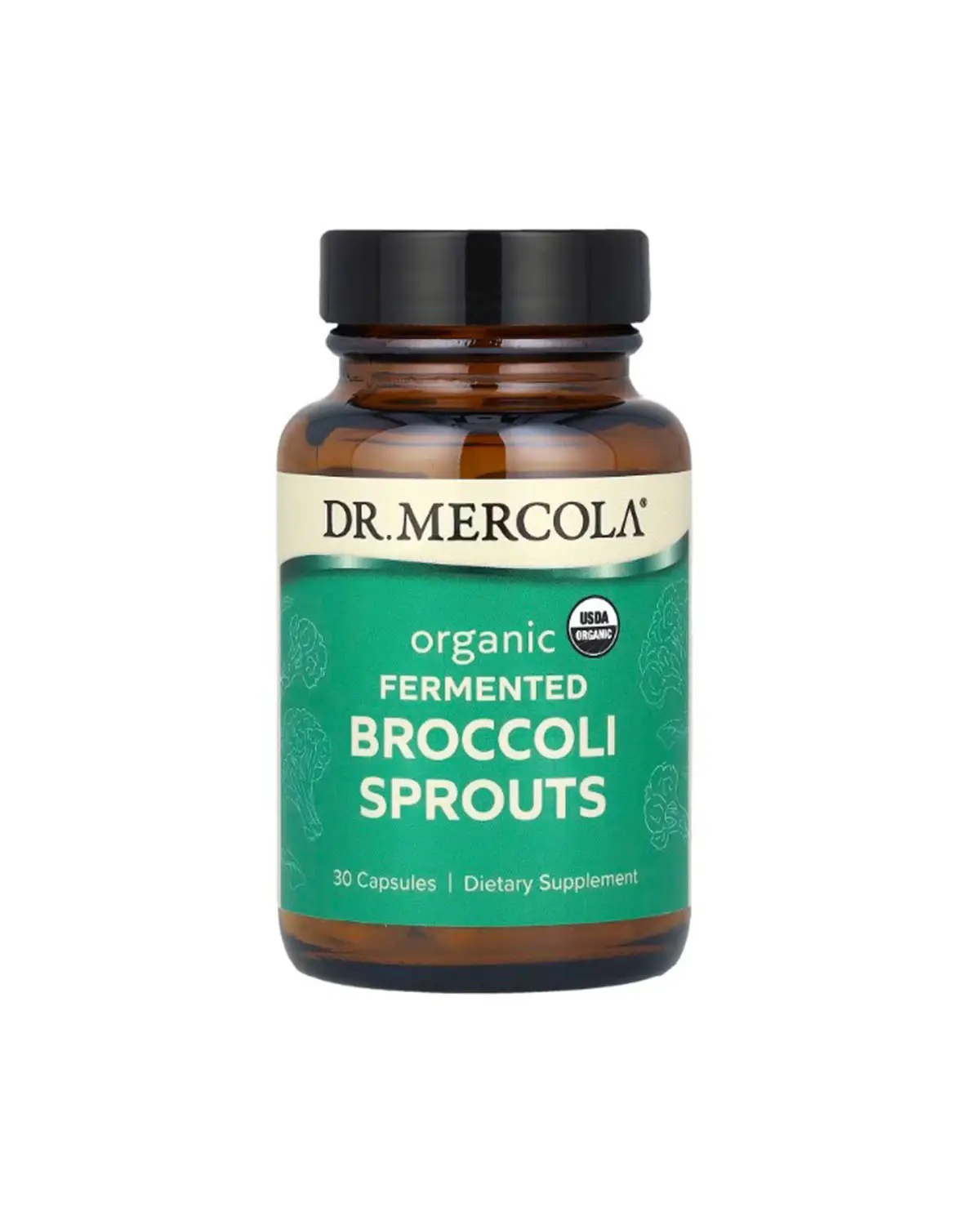 Ферментовані паростки броколі - 30 кап Dr. Mercola 20301363