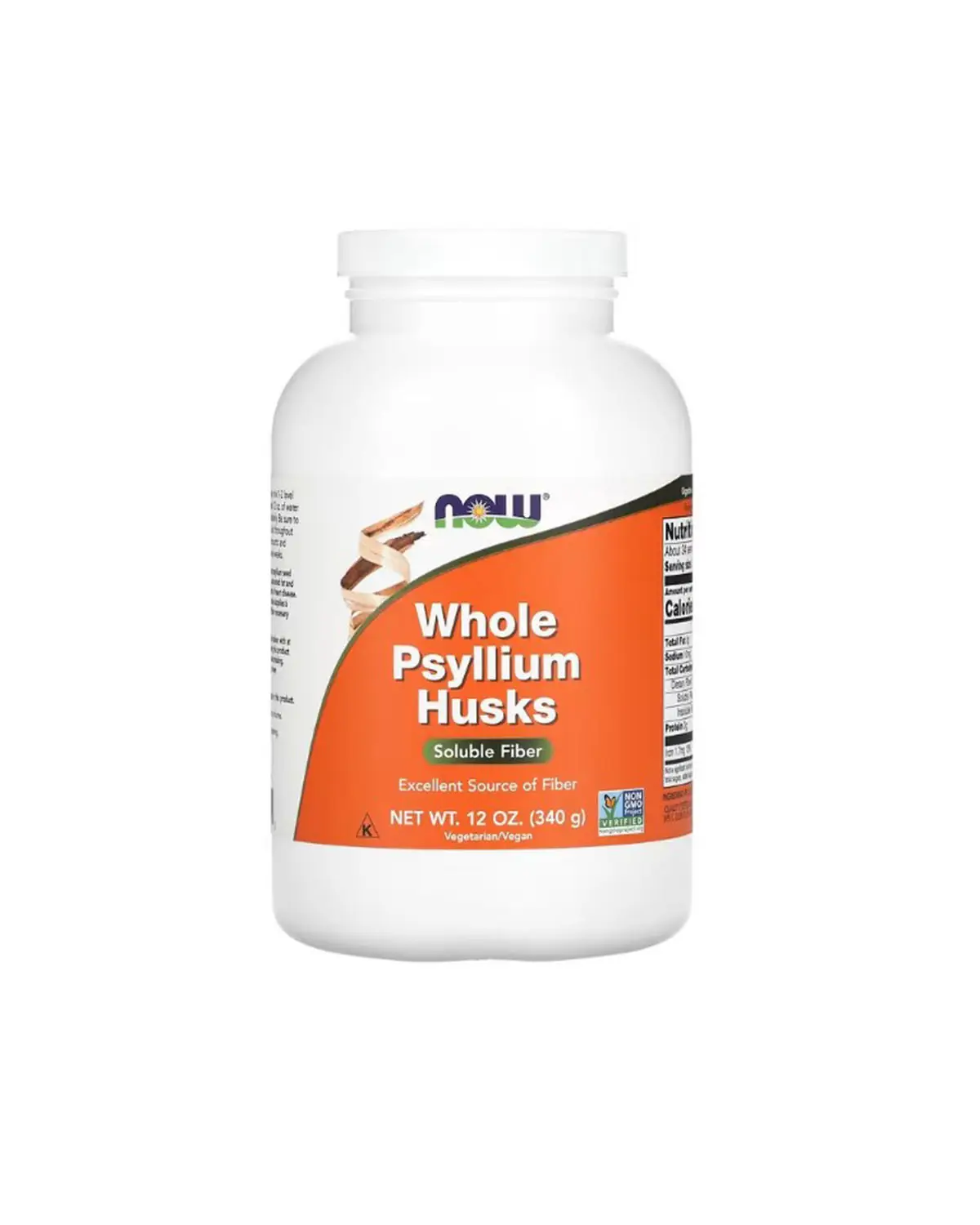 Цільне лушпиння подорожника - 340 г Now Foods 20301408