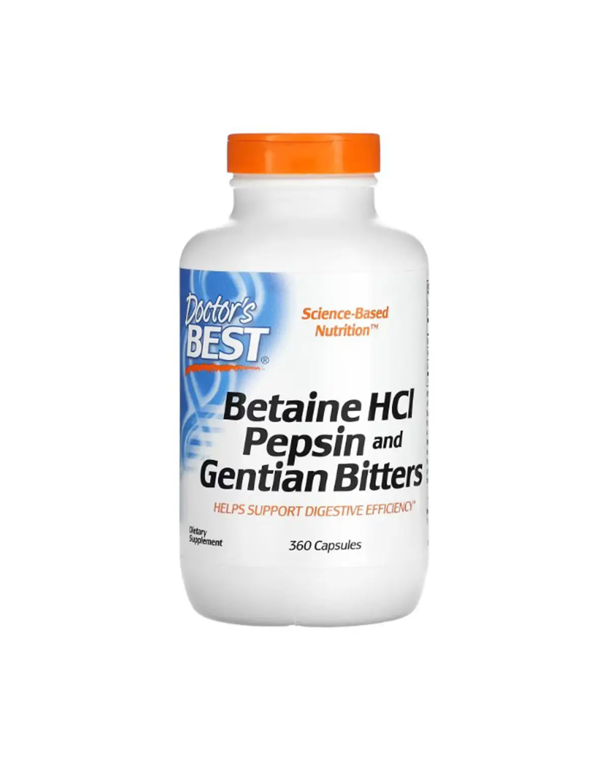 Бетаин HCL и Пепсин - 360 кап Doctor's Best 20301462