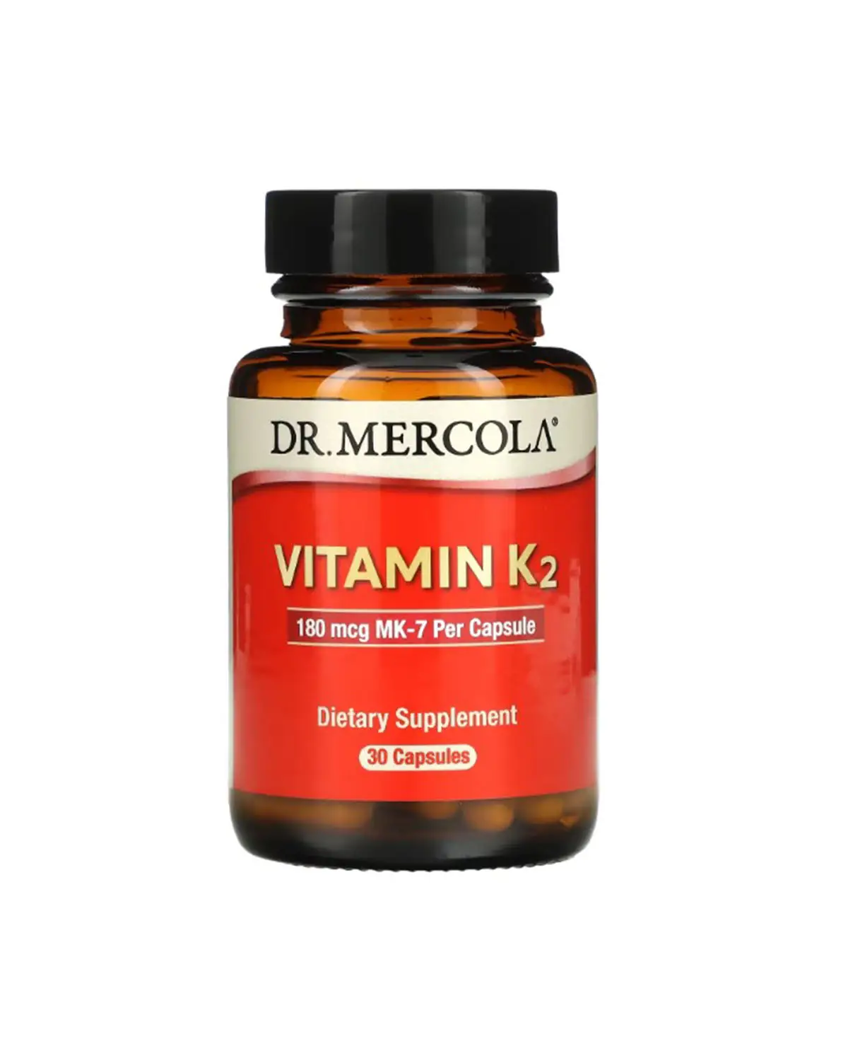 Витамин K2 180 мкг - 30 кап Dr. Mercola 20301502