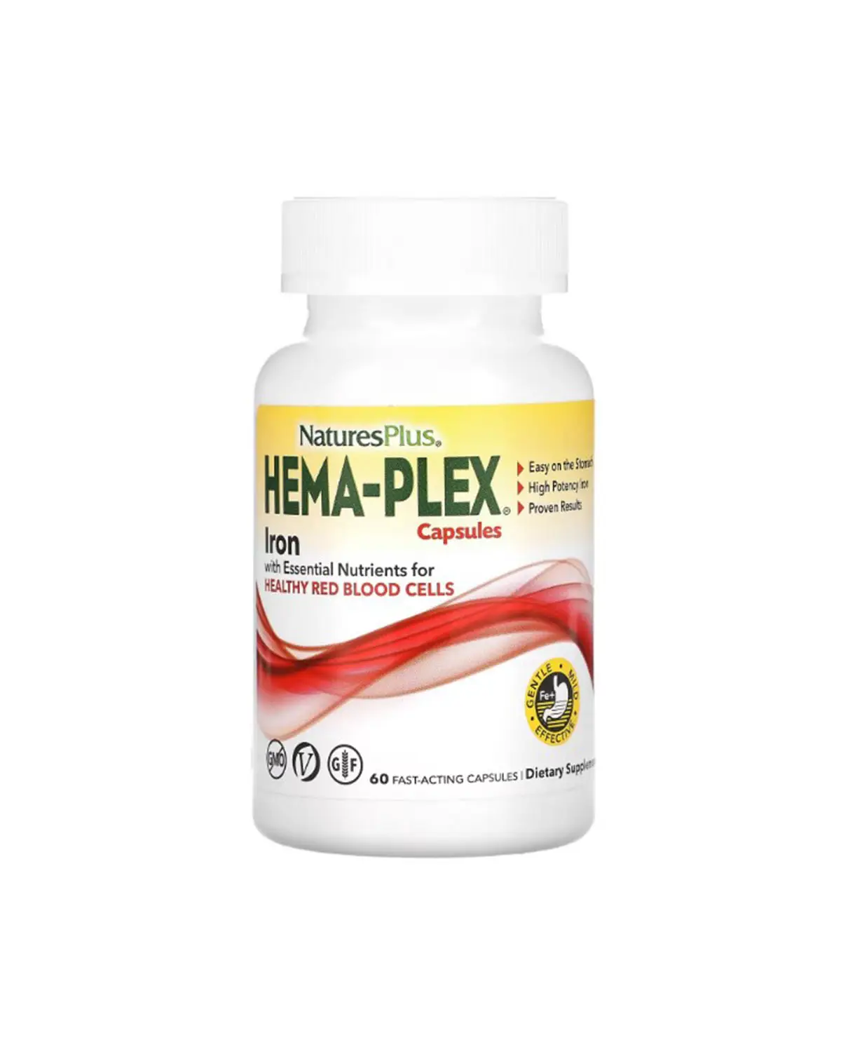 Комплекс із залізом - 60 кап Nature's Plus 20301706