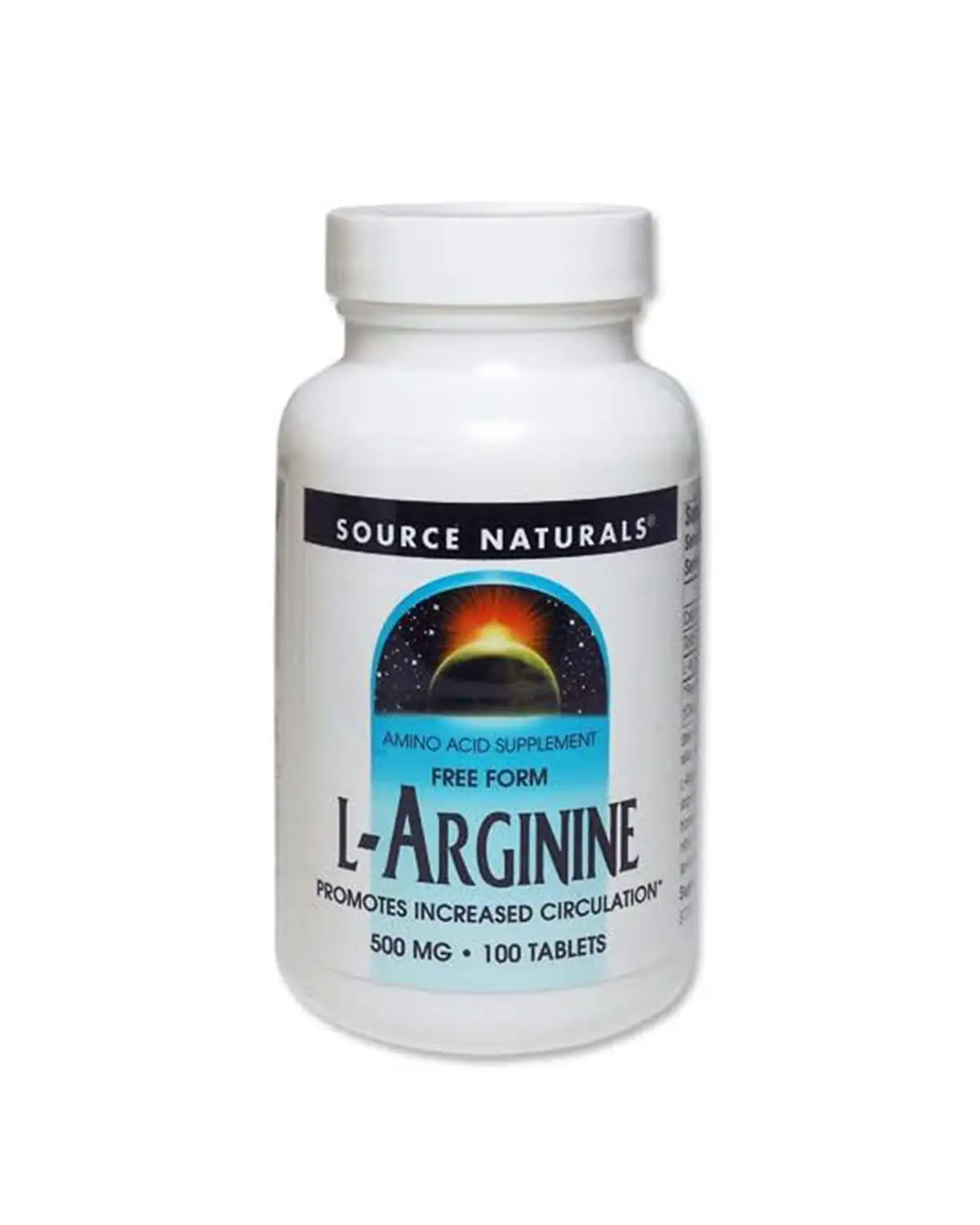 L-Аргинин 500 мг - 100 таб Source Naturals 20301730
