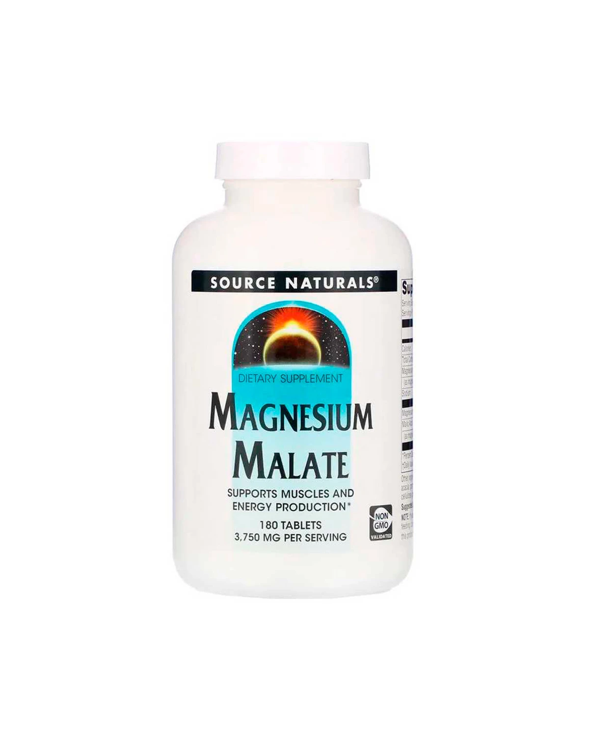 Магній малат 3750 мг - 180 таб Source Naturals 20400027