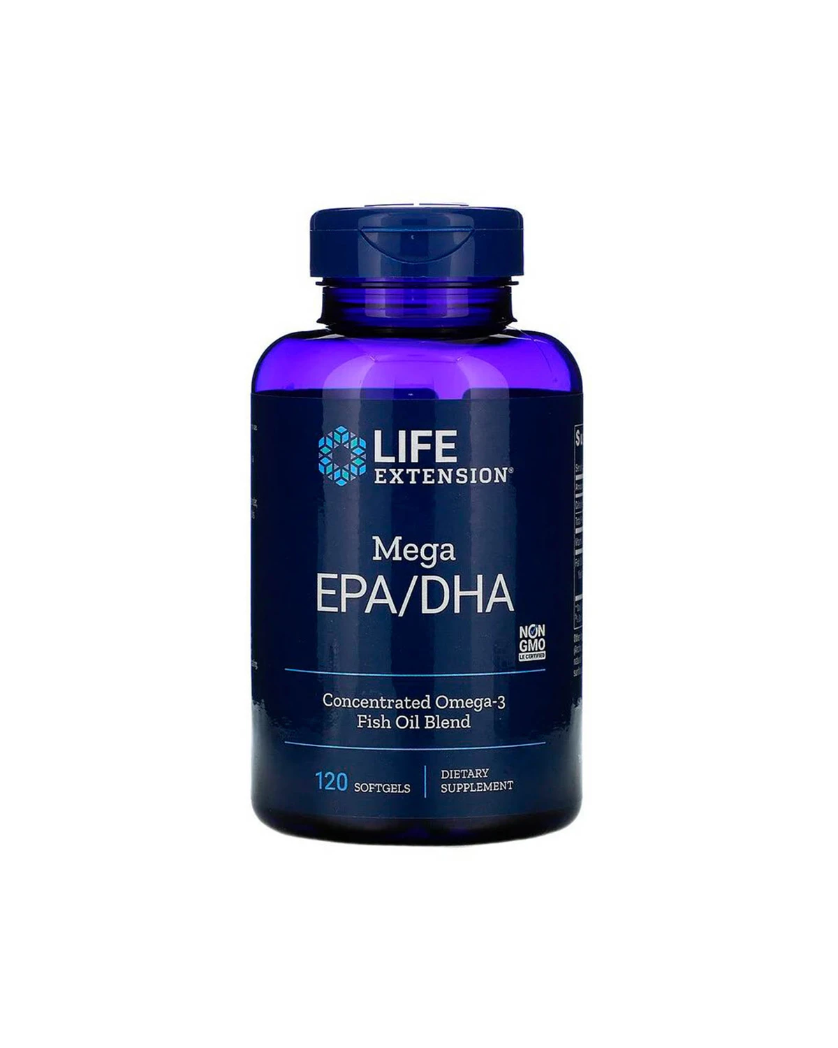 Мега Омега-3 ЭПК/ДГК - 120 кап Life Extension 20400044