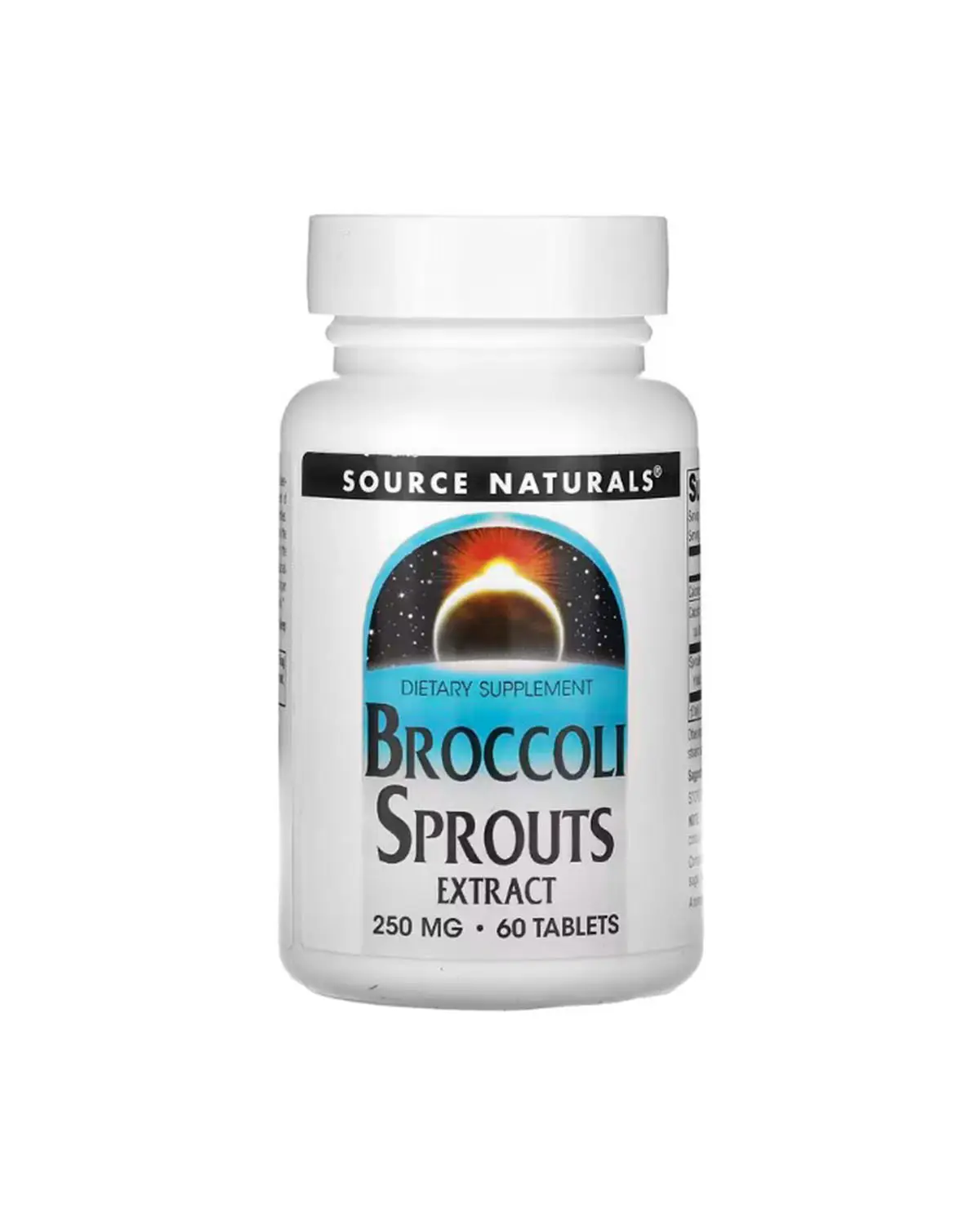 Экстракт брокколи 250 мг - 60 таб Source Naturals 20400047