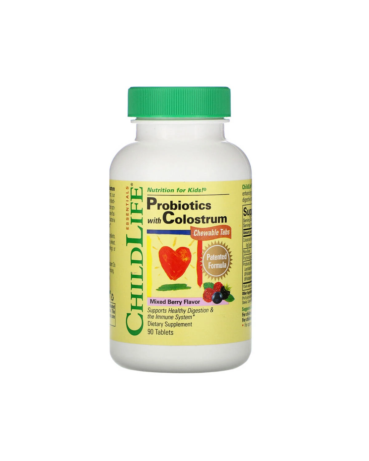 Пробіотик з молозивом для дітей - 90 таб ChildLife 20400072