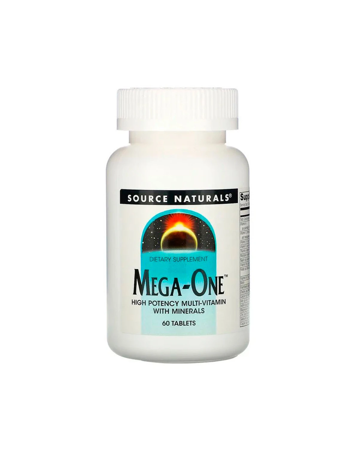 Мультивітамін з мінералами - 60 таб Source Naturals 20400132