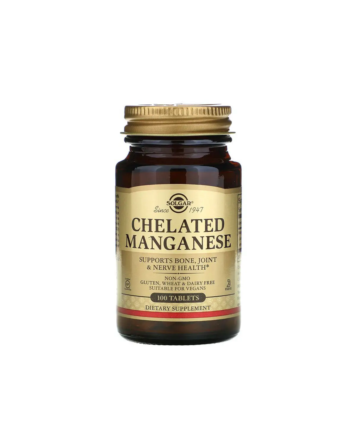Марганец хелат - 100 таб Solgar 20400221