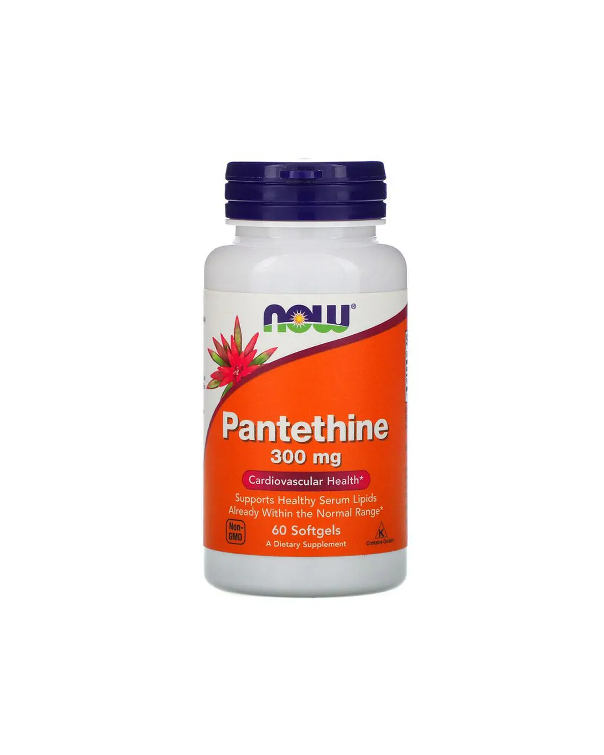 Пантетин 300 мг - 60 кап Now Foods 20400264