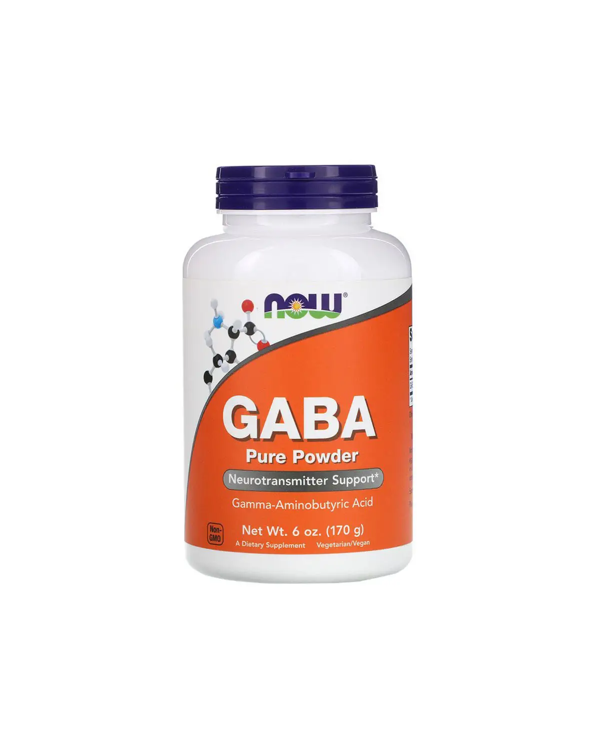 Гамма-аминомасляная кислота (GABA) порошок - 170 г Now Foods 20400293