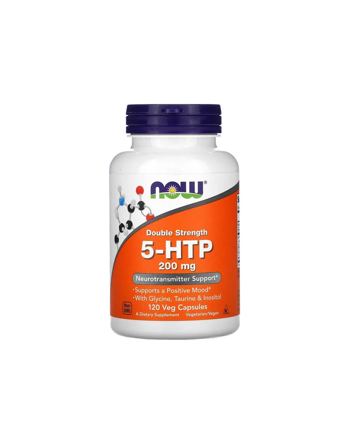 5-HTP подвійна сила 200 мг - 120 кап Now Foods 20400296