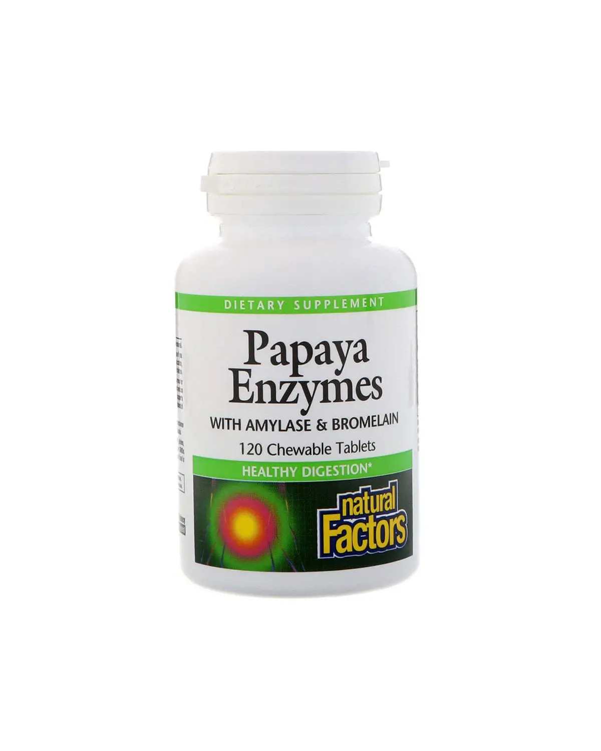 Ферменты папайи - 120 жев таб Natural Factors 20400348