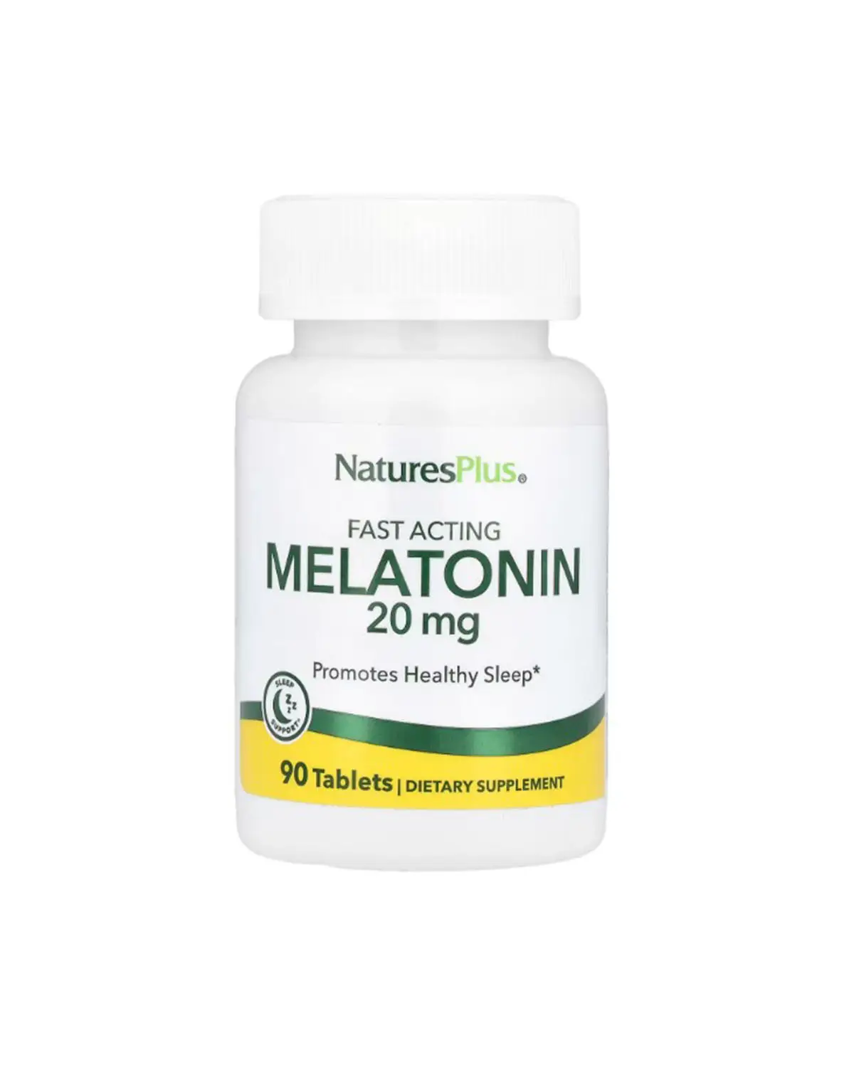 Мелатонин быстродействующий 20 мг - 90 таб Natures Plus 20400422