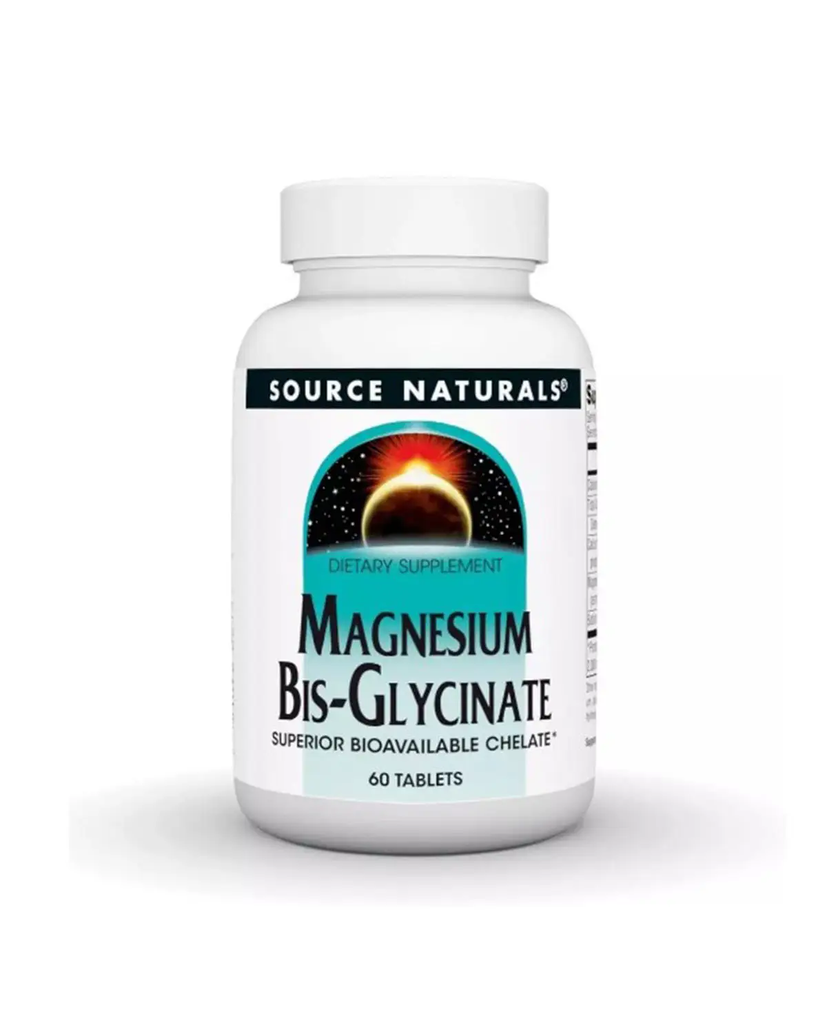 Магний бисглицинат - 60 таб Source Naturals 20400439