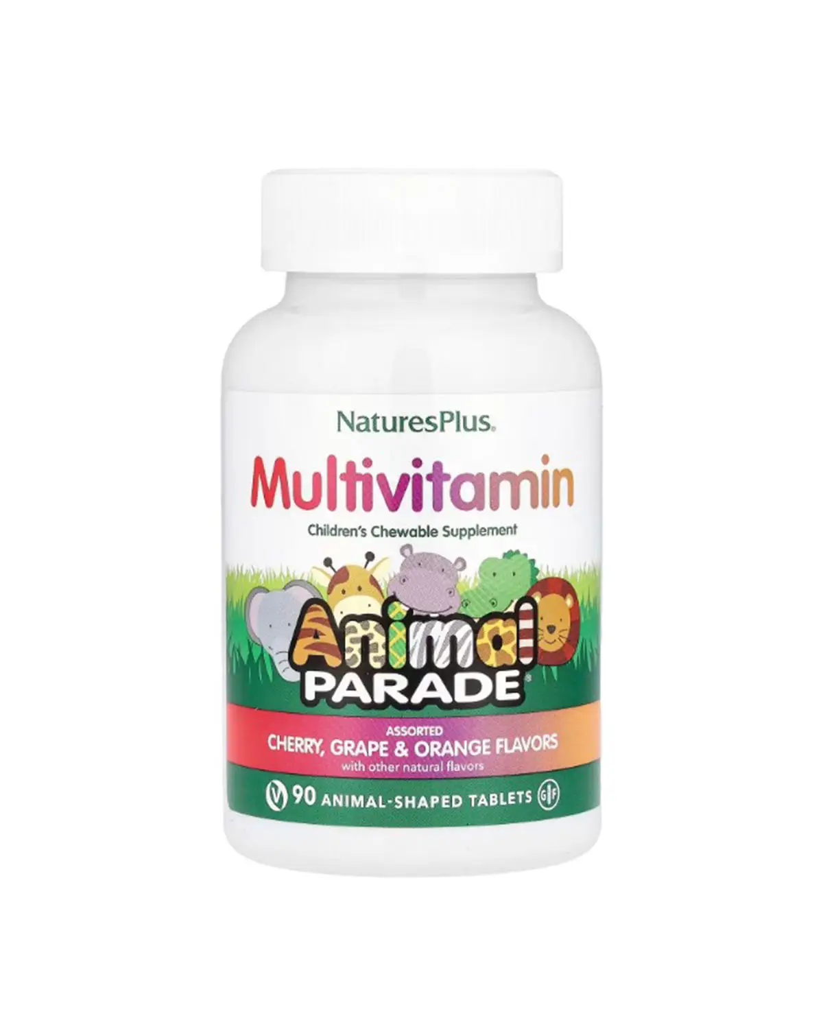 Мультивитамины для детей вкус ассорти - 90 жев таб Natures Plus 20400441