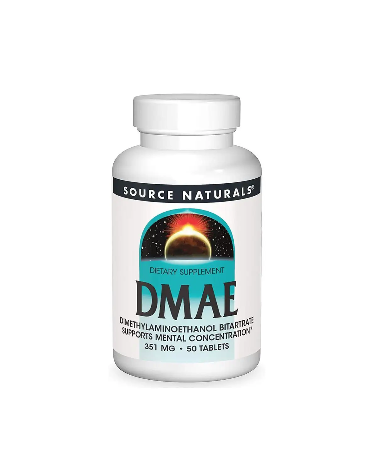 ДМАЕ 351 мг - 50 таб Source Naturals 20400465