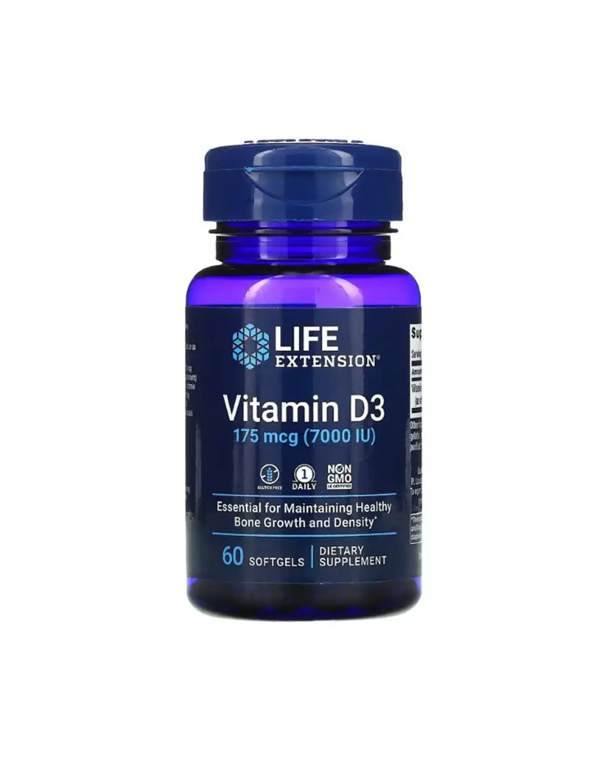 Витамин D3 7000 МЕ - 60 кап Life Extension 20400487