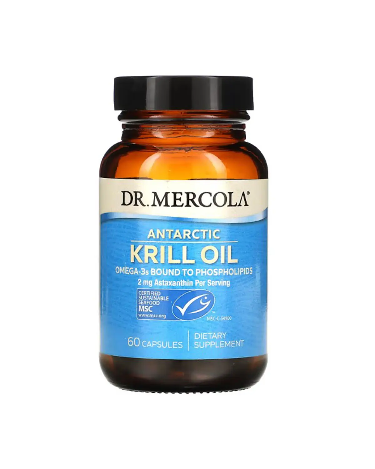 Масло антарктического криля - 60 кап Dr. Mercola 20400500