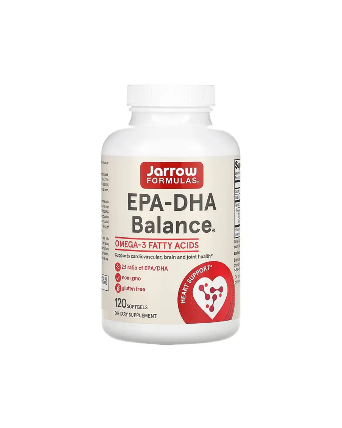 Омега-3 600 мг - 120 кап Jarrow Formulas 20400525