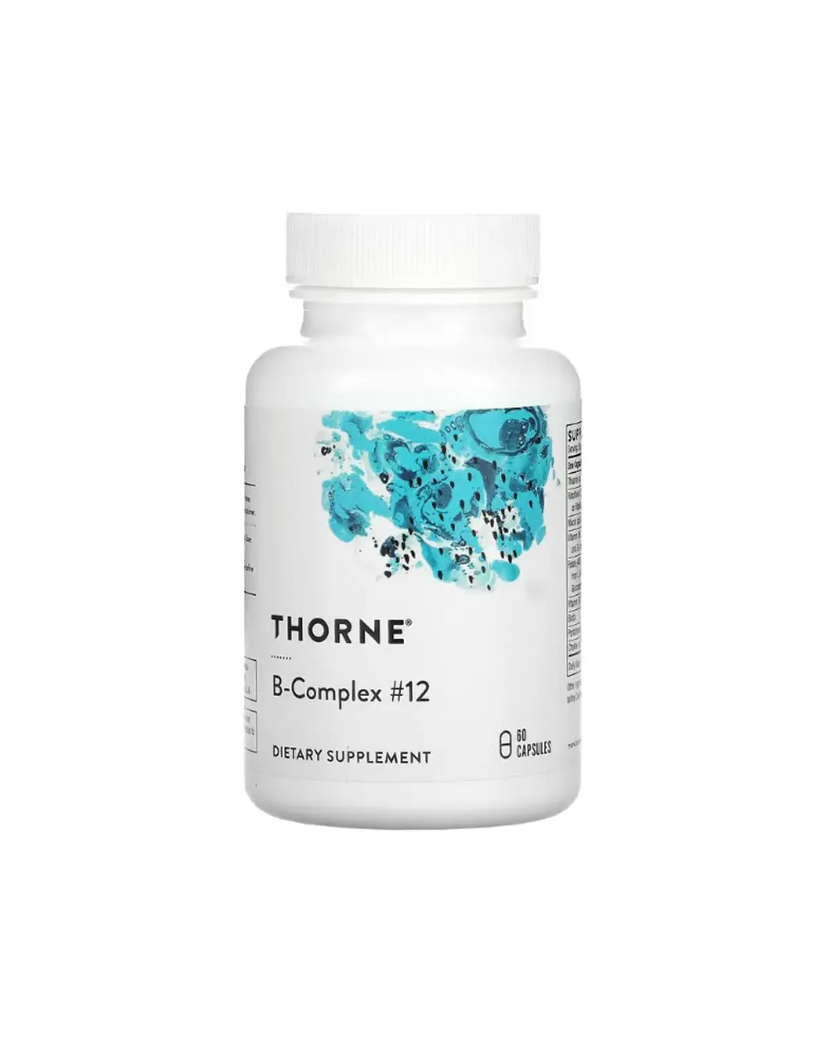 Комплекс вітамінів B №12 - 60 кап Thorne Research 20400533