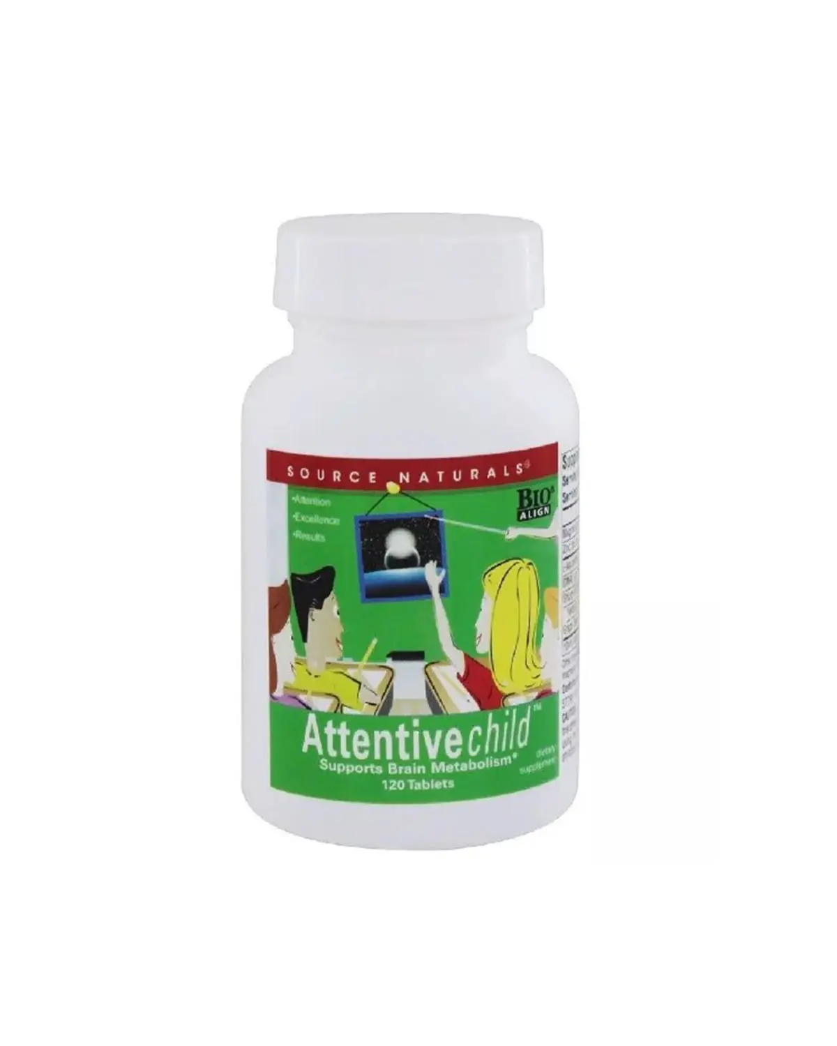 Комплекс уважна дитина - 120 таб Source Naturals 20400553