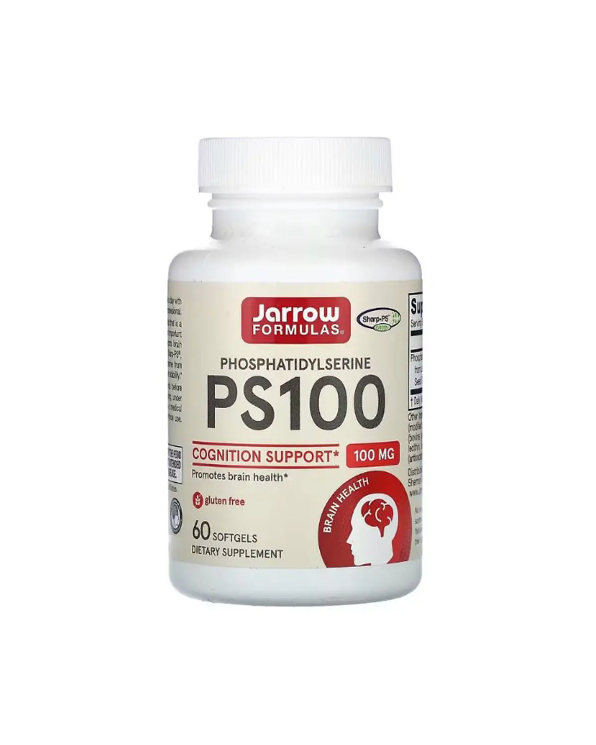 Фосфатидилсерин 100 мг - 60 кап Jarrow Formulas 20400555