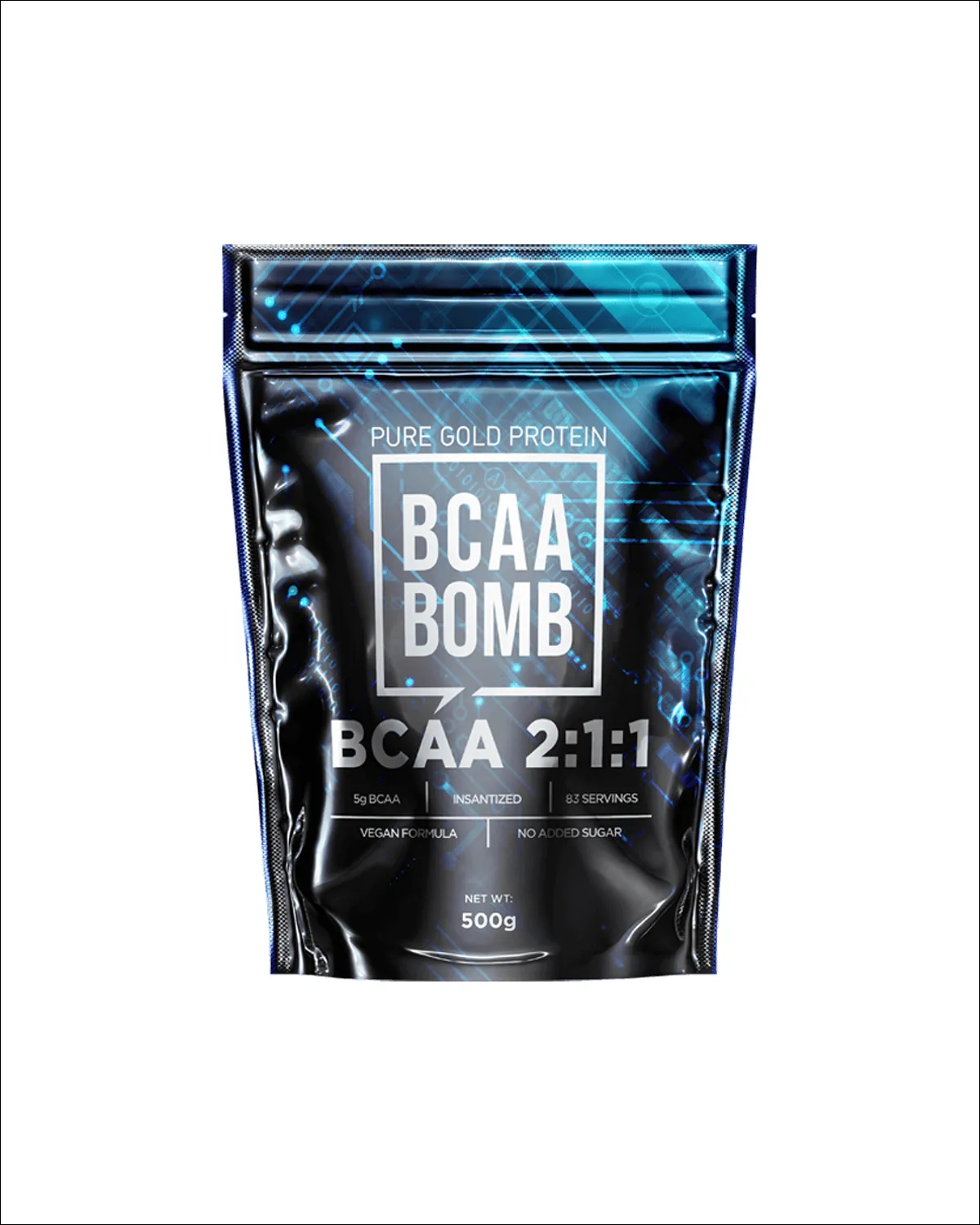 BCAA Bomb 2:1:1 аминокислоты в порошке, вкус вишня-лайм, 500 г Pure Gold 20400575