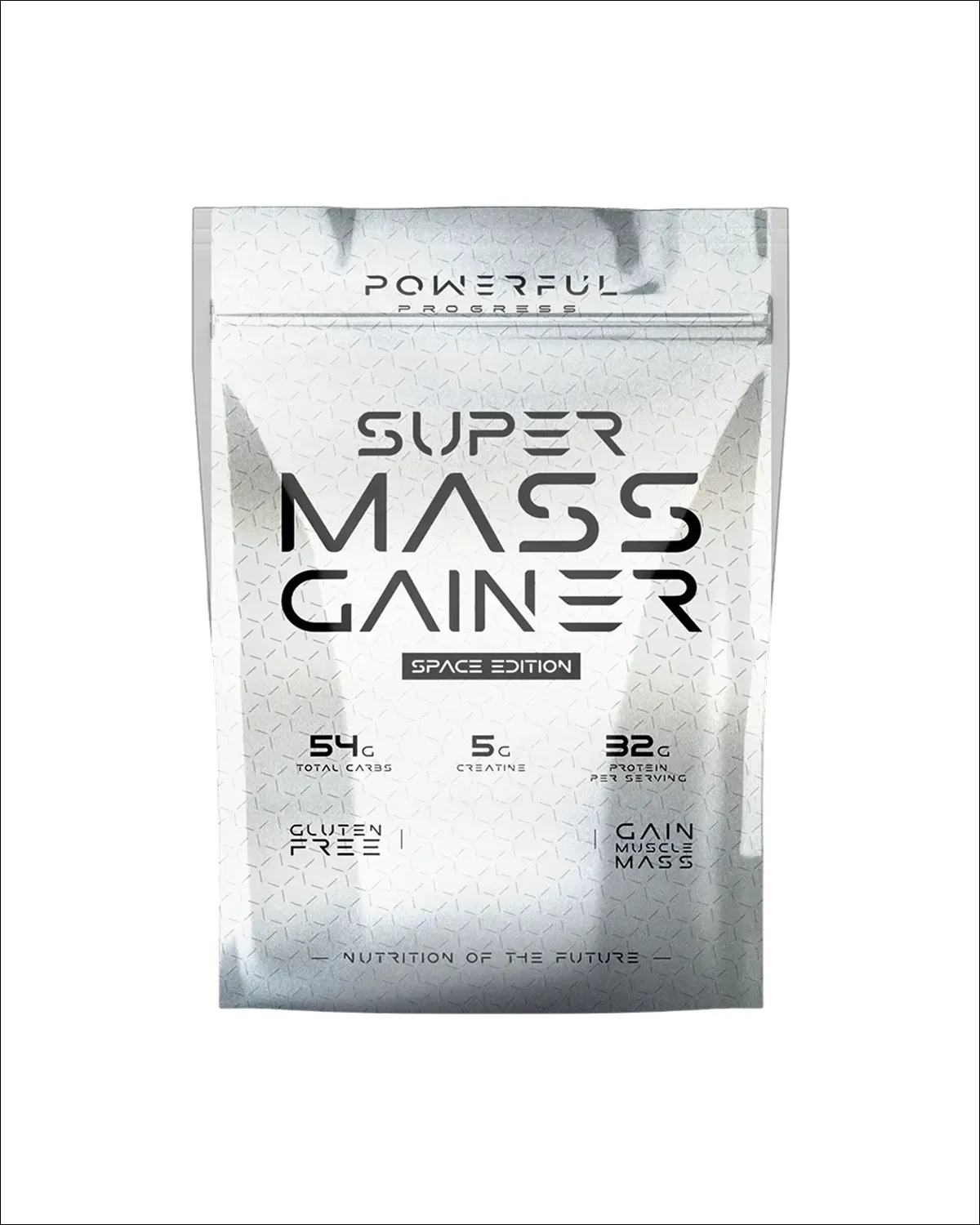 Super Mass Gainer, гейнер белково-углеводный комплекс с креатином, шоколад, 4000 г Powerful Progress 20400591