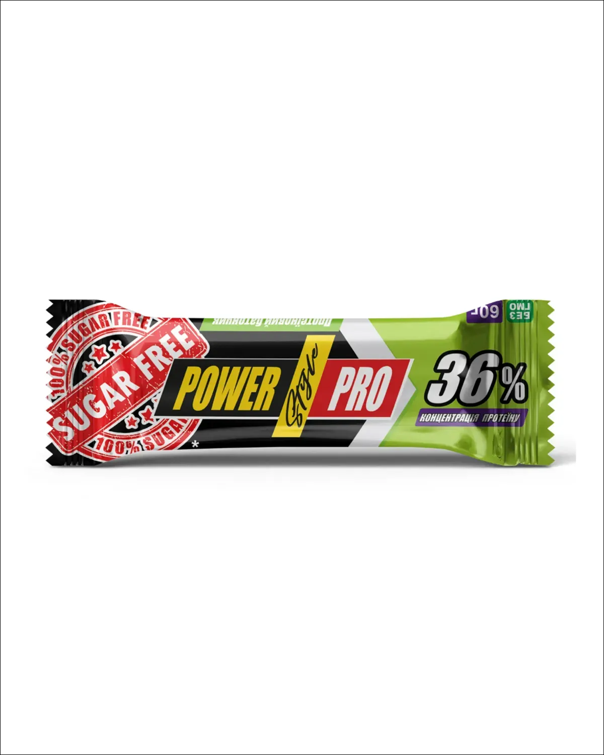 Protein Bar 36% Nuts, протеиновый батончик с орехами без сахара, 20x60 г Power Pro 20400624