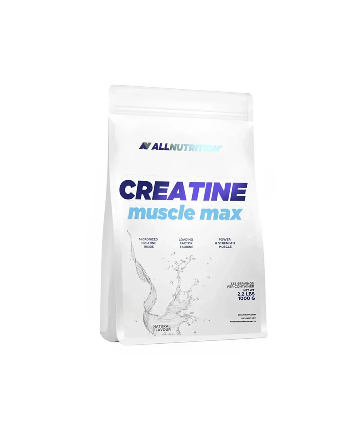 AllNutrition Creatine Muscle Max микронизированный моногидрат креатина с таурином, 1000 г Allnutrition 20400664