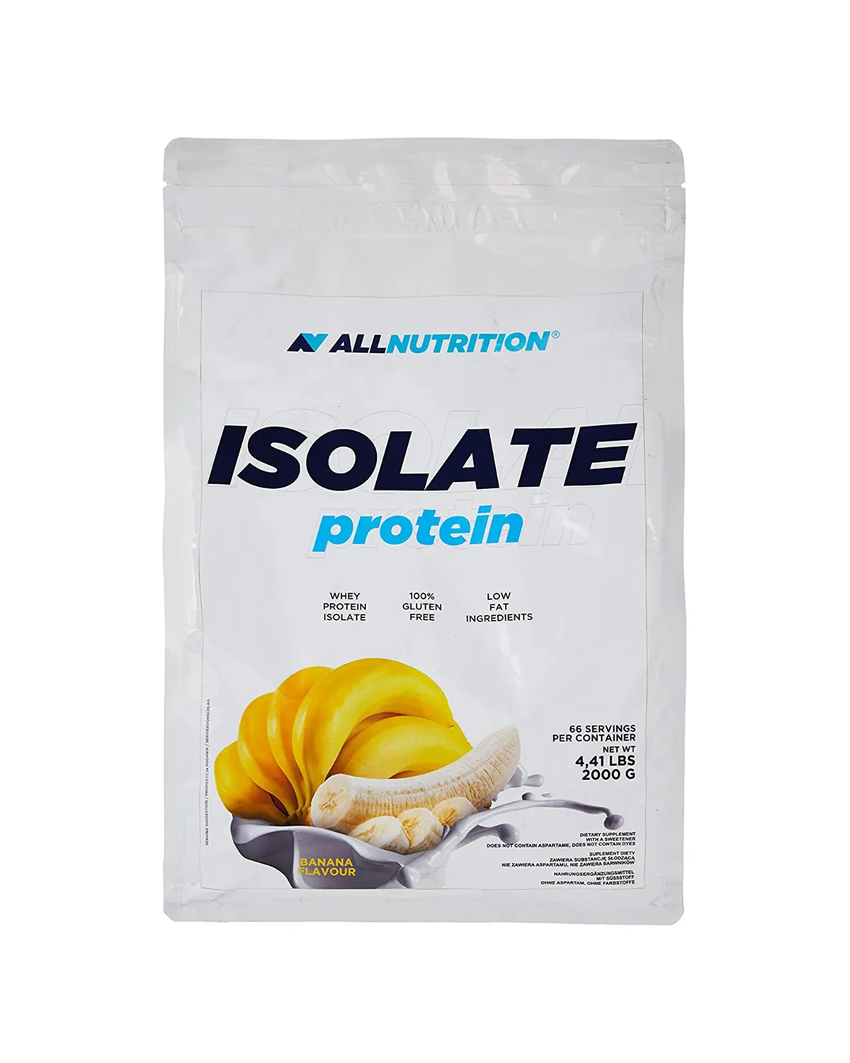 Ізолят сироваткового протеїну банан, 2000 г Allnutrition 20400687