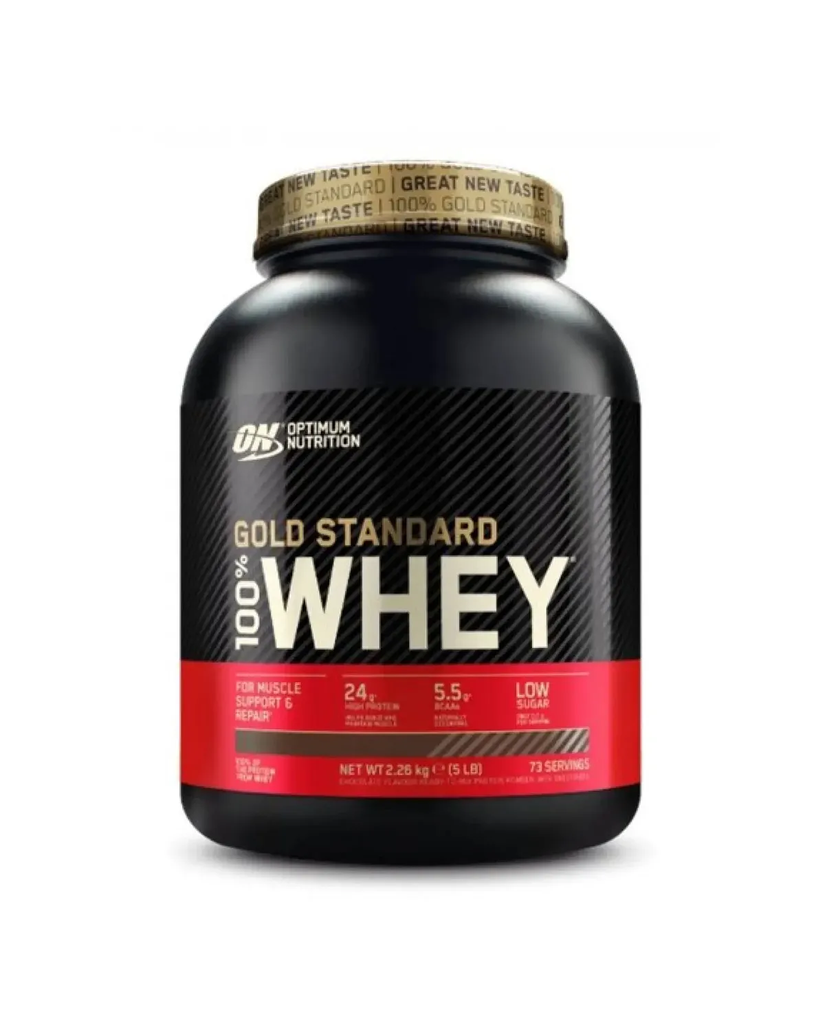 Optimum Nutrition Gold Standard 100% Whey изолят сывороточного протеина, экстремальный молочный шоколад, 2270 г Optimum Nutrition 20400708