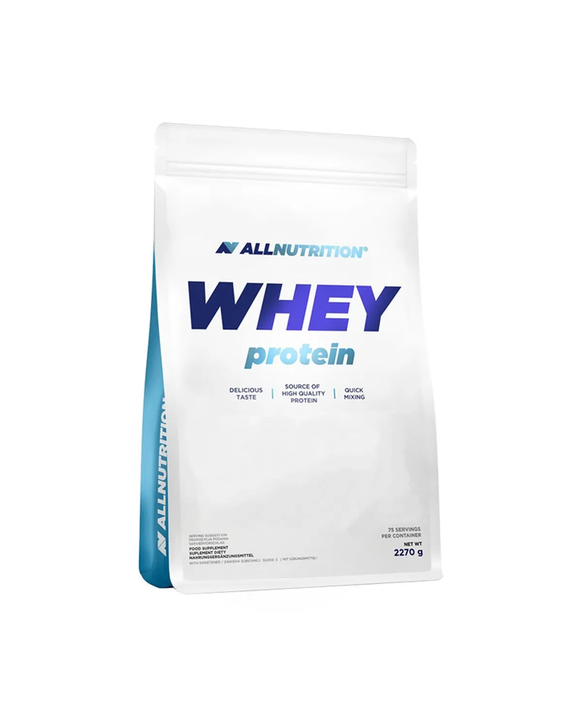 Концентрат сывороточного белка белый шоколад-малина, 2270 г Allnutrition 20400715