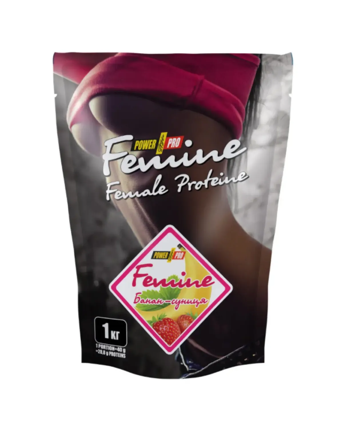 Быстроусвояемый протеин с омега-3 и витаминами клубника со сливками, 1000 г Power Pro 20400733