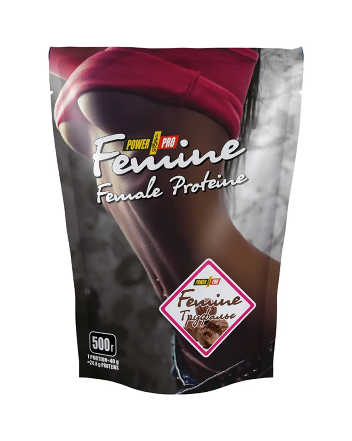 Женский сывороточный протеин с экстрактами и аминокислотами трюфель, 1000 г Power Pro 20400735