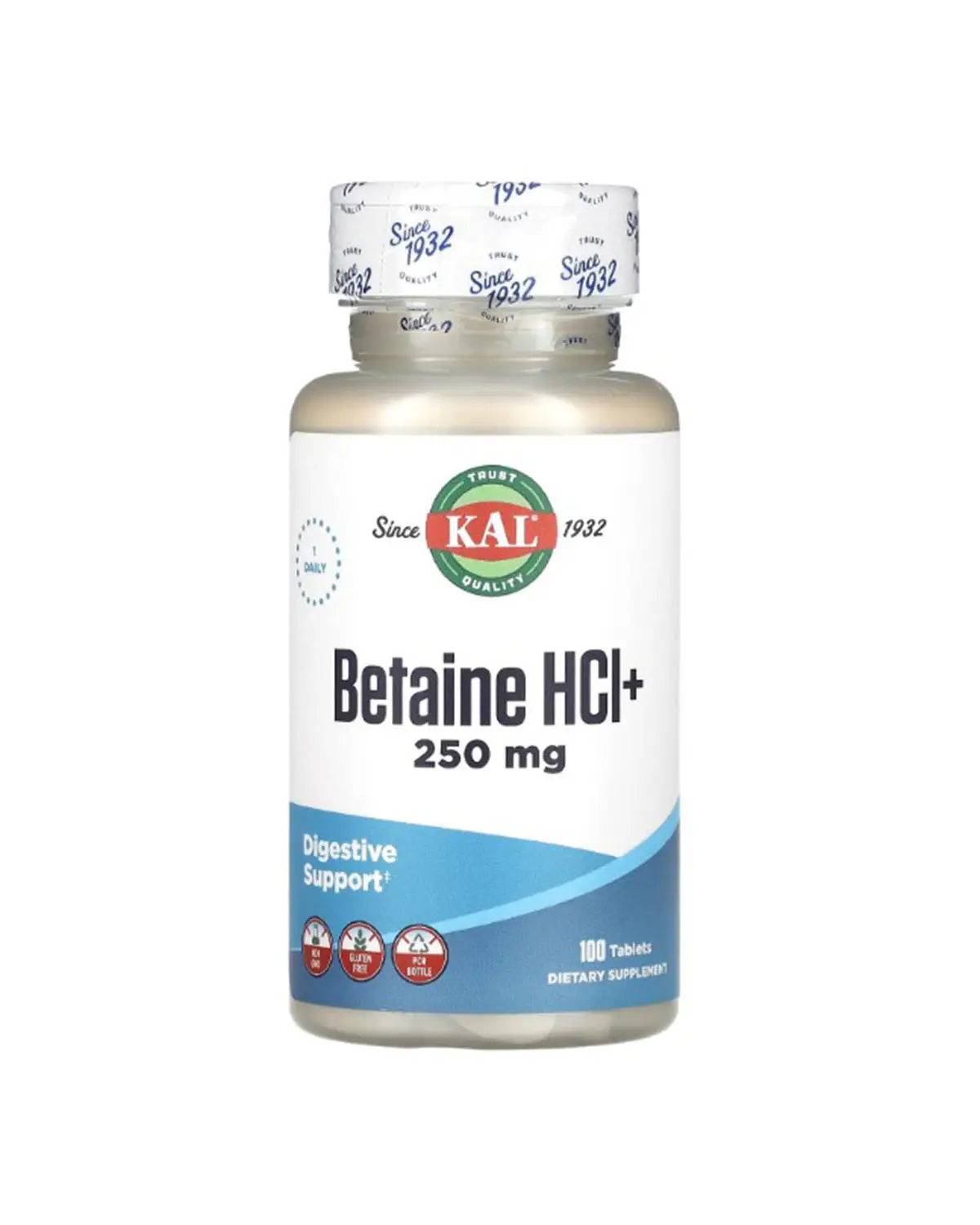Бетаин HCl + - 100 таб KAL 20400746