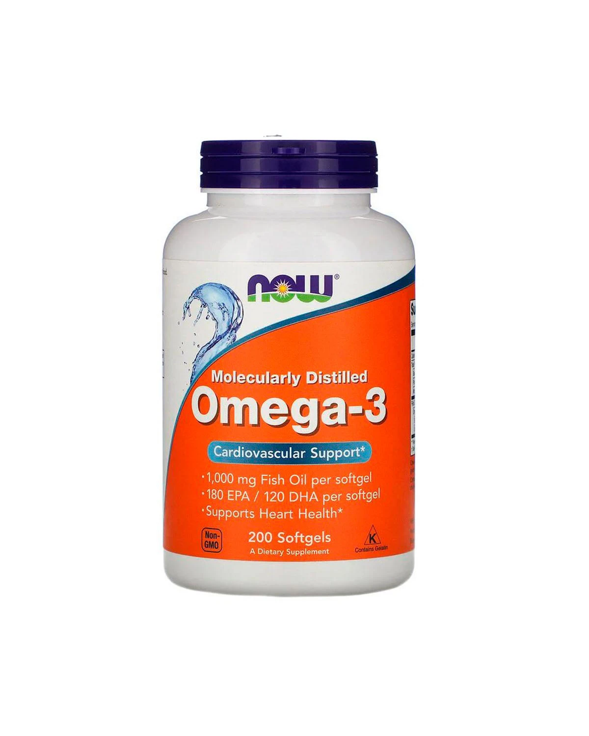 Омега-3 - 200 кап Now Foods 20400758