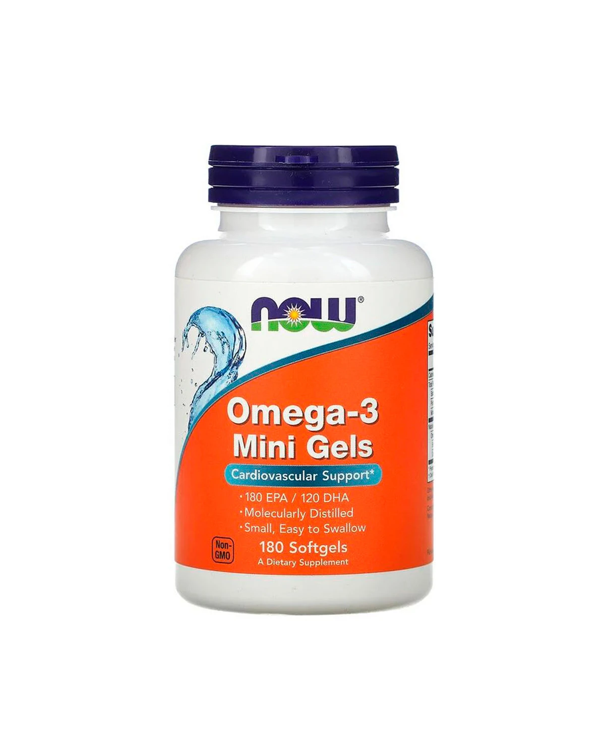 Омега-3 - 180 мини кап Now Foods 20400799