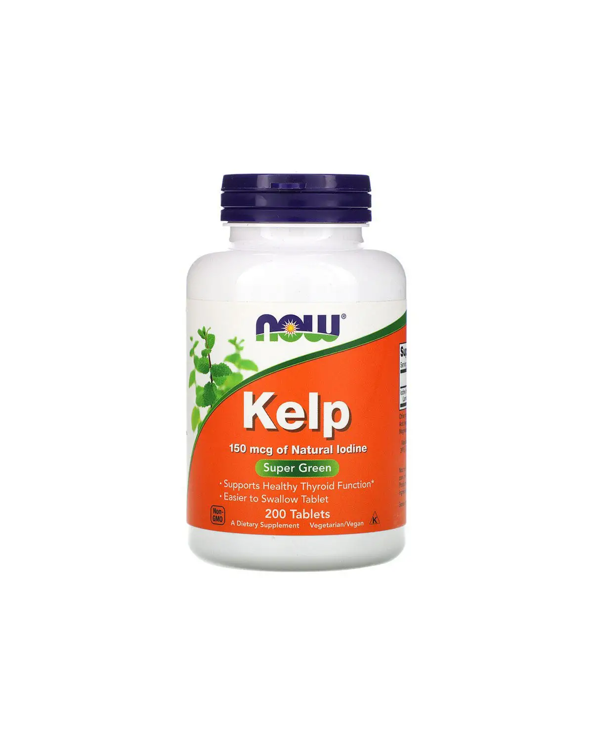 Келп ( Ламинария ) 150 мкг - 200 таб Now Foods 20400806