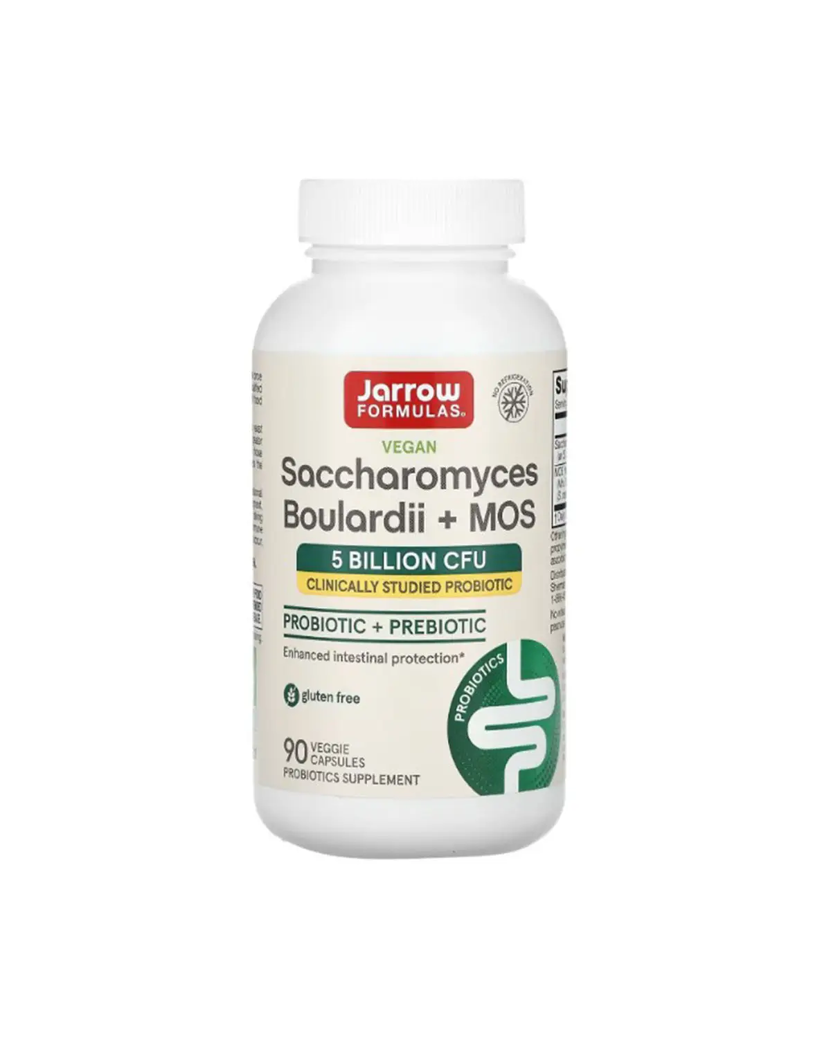 Сахароміцети Буларді + МОС 5 млрд - 90 кап Jarrow Formulas 20400815