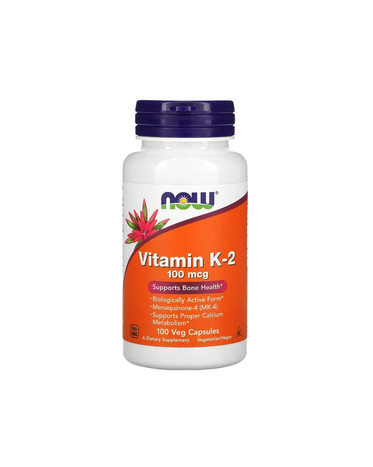 Вітамін К2 100 мкг - 100 кап Now Foods 20400845