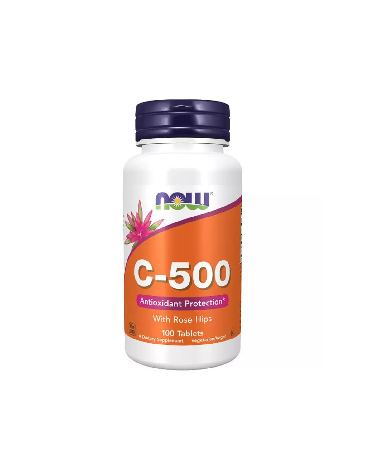 Витамин C- 500 с шиповником - 100 таб Now Foods 20400858