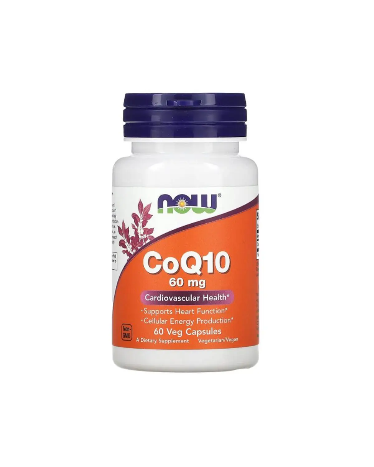 Коэнзим Q10 60 мг - 60 кап Now Foods 20400917