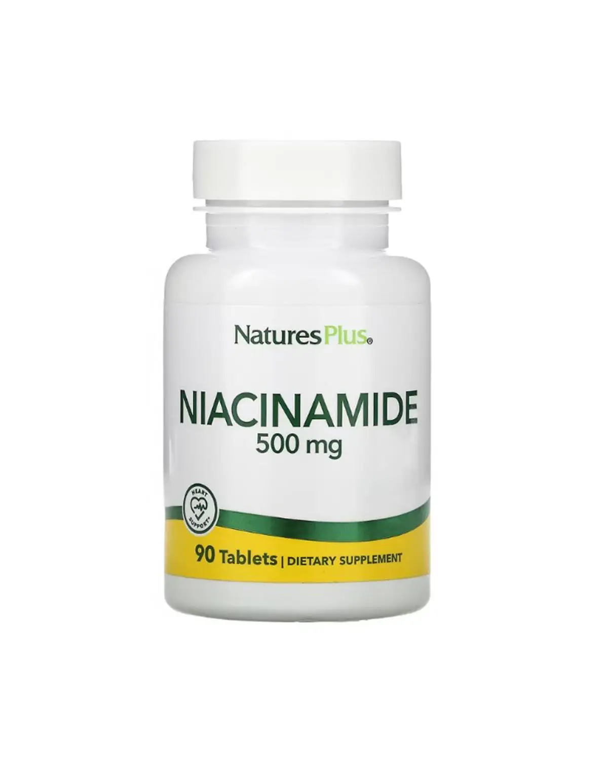 Ніацинамід (В3) 500 мг - 90 таб Nature's Plus 20400953