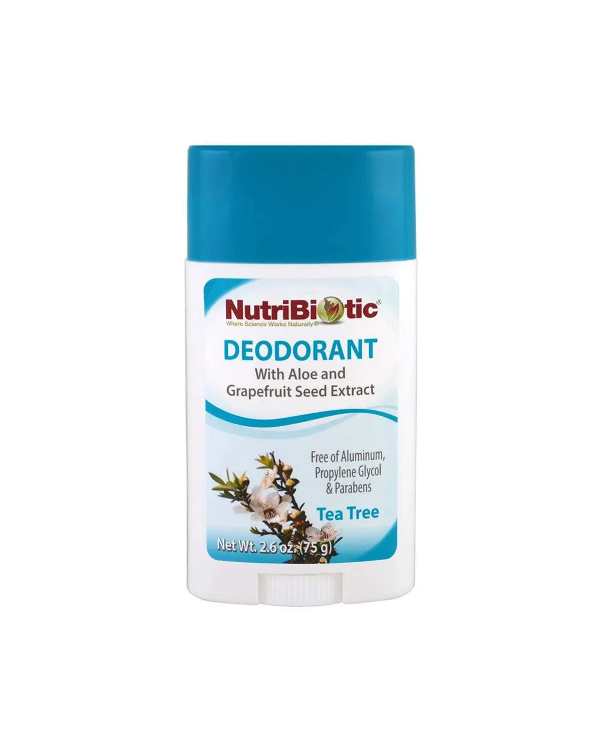 Дезодорант - 75 г Чайное дерево NutriBiotic 20400986