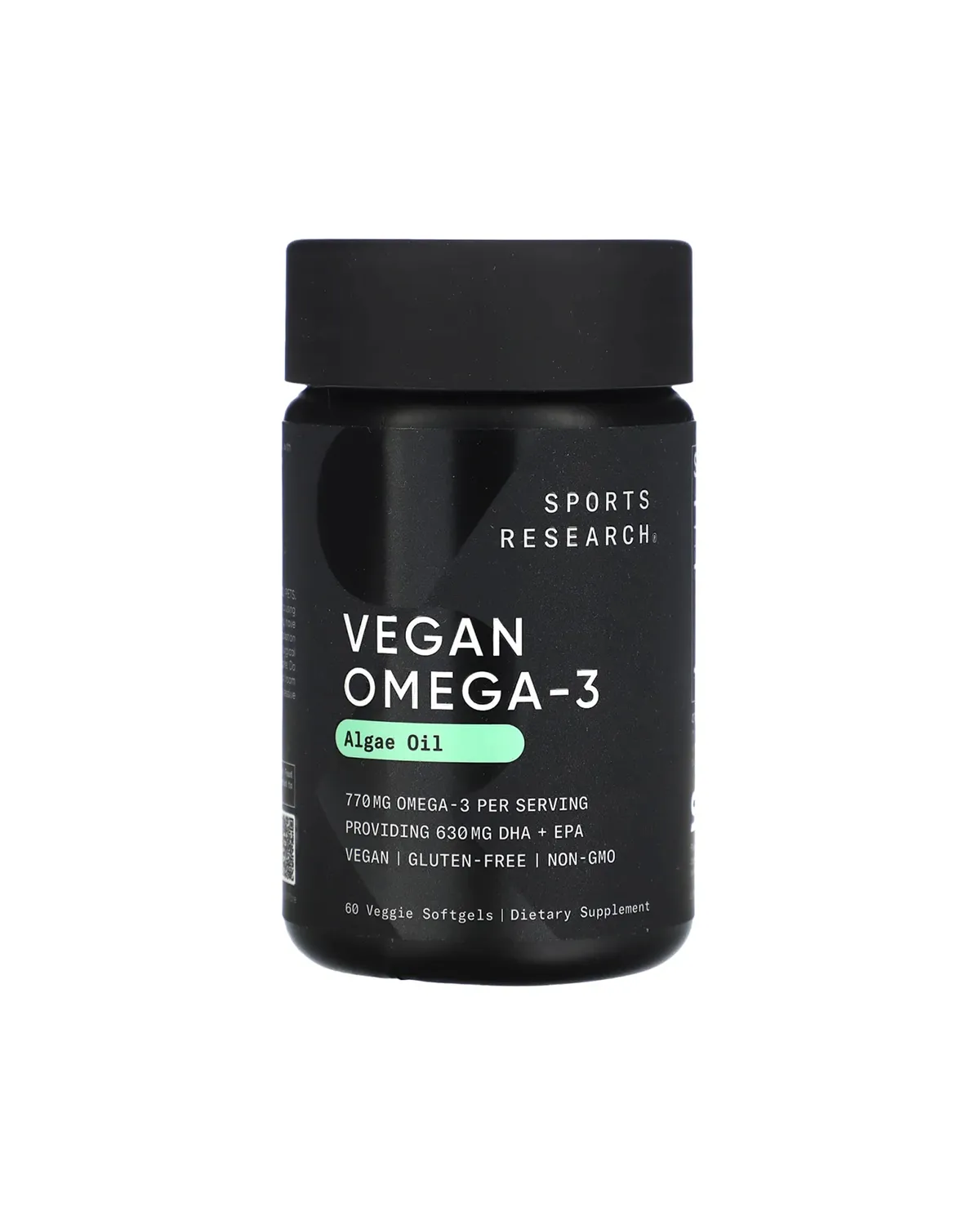 Омега-3 для веганов из водорослей, 60 капсул Sports Research 20401014